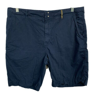 Saltaire Shorts Mens Sz 38 Navy Blue Cotton Yachting Sailing Casual‎ Chino